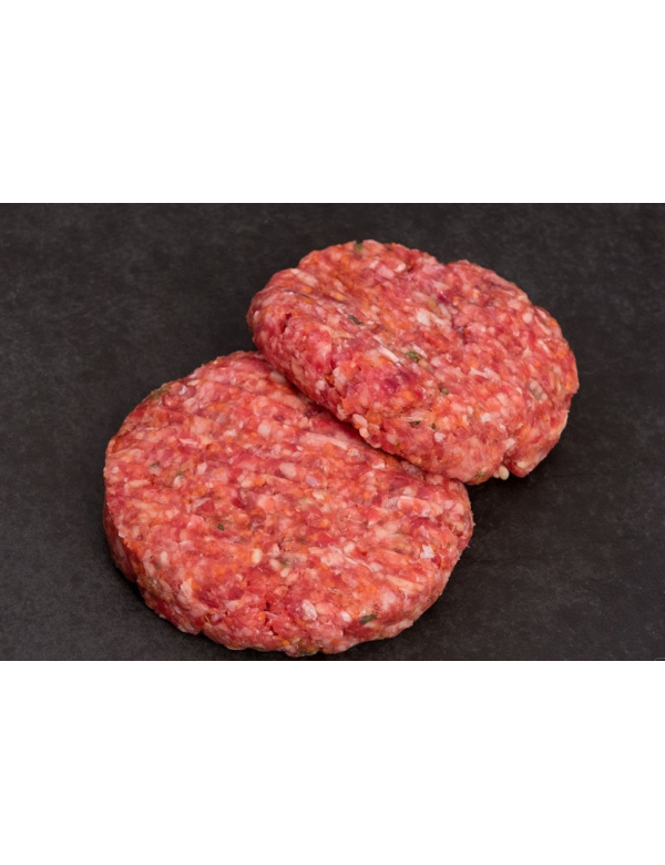 Runder hamburger 